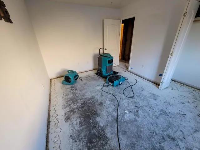 Concrete water damage