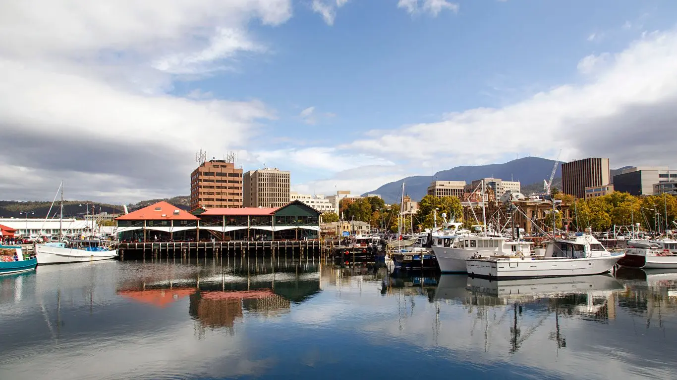 Hobart docks