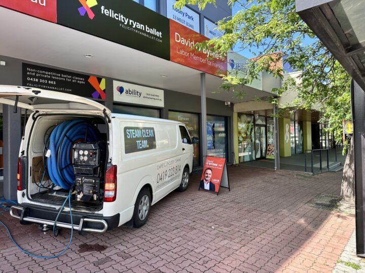 Rosny Commercial Carpet Clean Van