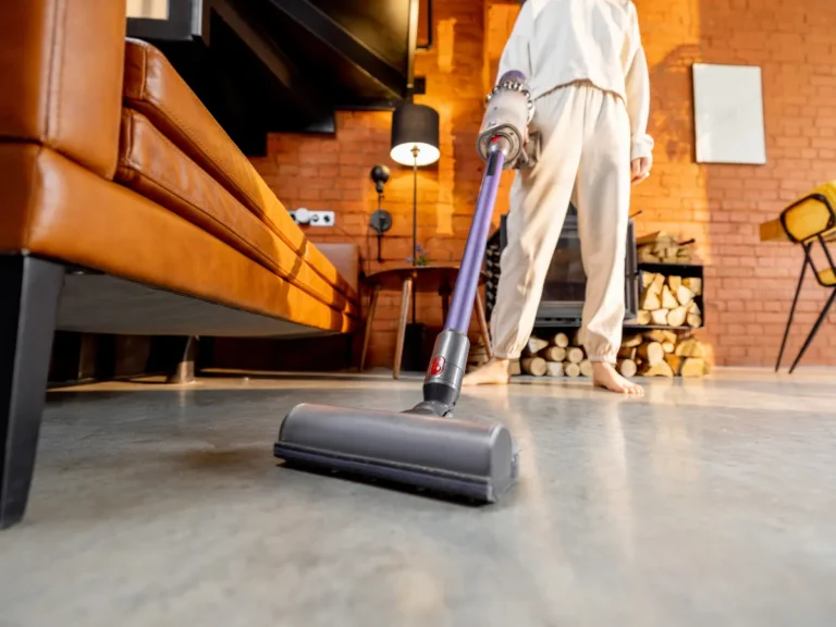 Stick Vacuum Cleaning Floor