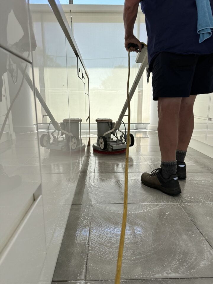 tile steam cleaning kitchen